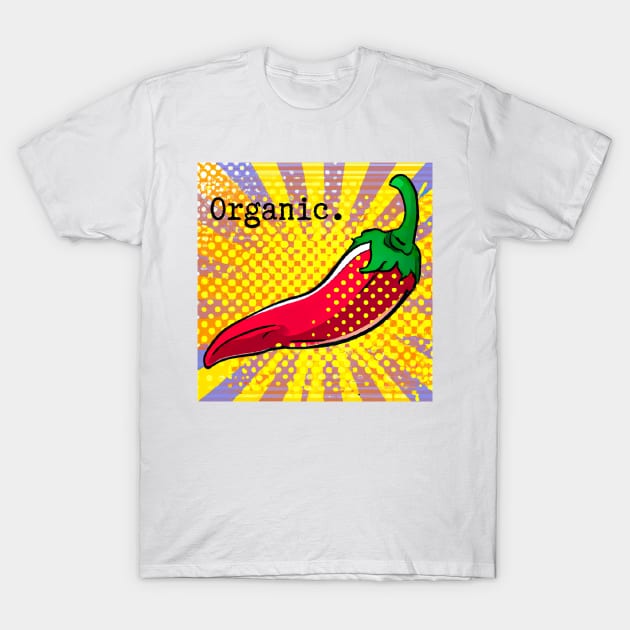 Organic Chili Pepper T-Shirt by Homegrown Life